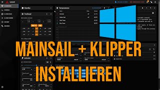 Mainsail  Klipper installieren auf dem Raspberry PI unter Windows [upl. by Fransis]