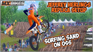 Tackling The Sand As Jeffrey Herlings In MX Bikes [upl. by Airun]