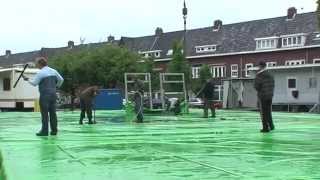 Kermis Haarlem Zaanenlaan 09  Afbouw [upl. by Enamrahc]