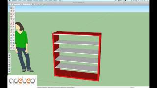 Tutoriel Sketchup  15  Composant [upl. by Ahsika]