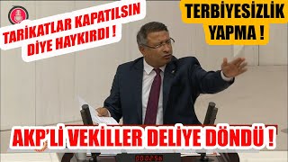 CHPliler Mecliste tarikatlar kapatılsın diye haykırdı  AKPli vekiller deliye döndü [upl. by Nomaj614]