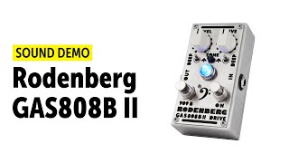 Rodenberg GAS808B II Sound Demo no talking [upl. by Arbba]