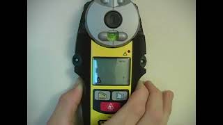 How to Detect Live Wires with a Laser Line Level amp Stud Finder [upl. by Mariska591]