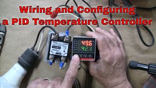 How to Wire and Configure a PID Temperature Controller  Cerakote Oven [upl. by Columbyne]