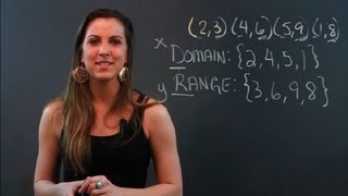 How to Figure the Domain amp Range of Ordered Pairs  Math Tips [upl. by Tawney]