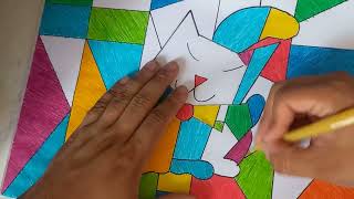 Cubismo para niños  Artes 😊🎨 [upl. by Evod]