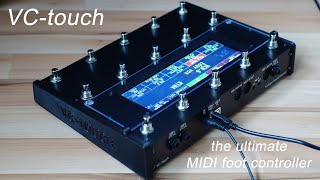 VCtouch the ultimate MIDI foot controller [upl. by Dodds]