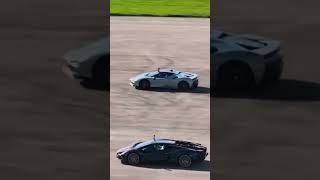 DRAG RACE EPIK 3 Supercar Hybrid Lamborghini Revuelto VS Ferrari SF90 VS Porsche 918 Spyder short [upl. by Solly]