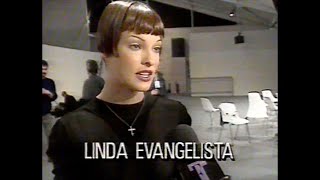 Supermodels Vs Waifs 1993 Fashion Television Linda Evangelista Amber Valletta Meghan Douglas [upl. by Cromwell170]