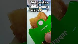 Test ciastka jabłkowego z McDonalda [upl. by Naoj]