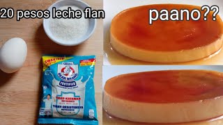 PINAKAMURANG LECHE FLAN ANG SARAP SWAK SA BUDGETEASY DESSERT [upl. by Suoilenroc245]