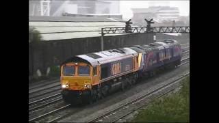 HST Power Cars x 5 moves from Landore Swansea 14 years ago [upl. by Kato]