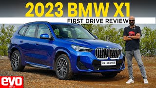 2023 BMW X1  Bigger and Better  First Drive Review  evo India [upl. by Aihsele917]