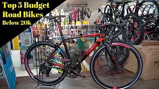 Top 5 Budget Road Bikes Below 20000Php [upl. by Semmes]