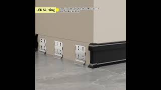 How to Install LED Skirting Board [upl. by Eilyac]