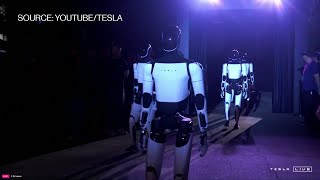 Tesla Demonstrates Optimus Robot Capabilities [upl. by Hindorff]