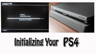 Initializing your PS4 [upl. by Saravat]