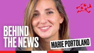 Marie Portolano  Behind the News [upl. by Nomyar]