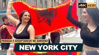 PARADA SHQIPTARE NE NEW YORK USA 🇦🇱 Albanian Parade in New York City 🇺🇸 NYC 2023 [upl. by Yemar]