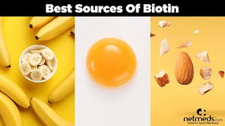 Top 5 Sources Of Biotin Shorts [upl. by Nickolai]