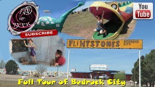 Full Tour of The Flintstones Bedrock City [upl. by Errol]