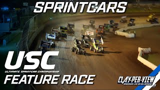 Sprintcars  Ultimate Sprintcar Championship  Toowoomba  2nd Nov 2024  ClayPerView [upl. by Llenil]