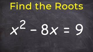 How to find the roots of an quadratic equation  Free Math Help [upl. by Lurleen]