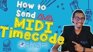 How to send MIDI Timecode through a Network to your Avolites console [upl. by Schnell234]