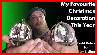 Get Ready for a MERRY Christmas with This 3D Bauble Build Video [upl. by Leviralc787]