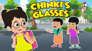 Chinkis Glasses  Chashmish Chinki  Animated Stories  English Cartoon  Moral Stories  PunToon [upl. by Naicul151]