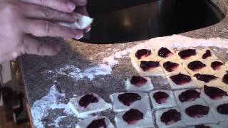 How to make Kolachky the Polish Cookie [upl. by Francois]