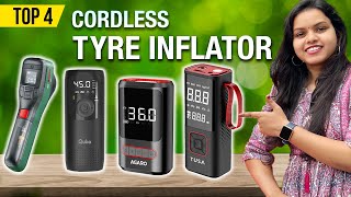 4 Best Cordless Tyre Inflator for Car in India 🚗 ⚡️Realtime Tested⚡️in Telugu [upl. by Anit465]