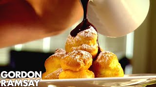 Perfect Chocolate Profiteroles  Gordon Ramsay [upl. by Euridice5]