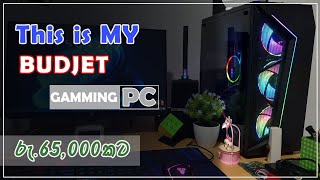 Middle range PC build  sinhala  for Gaming  Editing  Streaming [upl. by Kathye]