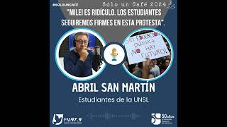 Abril San Martín  Estudiante de la UNSL  14102024 [upl. by Ainirtak]