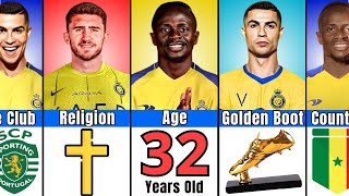 Comparison Ronaldo vs Sadio Mané vs Laporte Al Nassrs Power Trio FaceOff [upl. by Aviva]