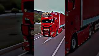 Scania super truck exterior scanias730 interior V8 truckbeautiful heavy truck trailer Europe👉🩶🩵👈 [upl. by Illek943]