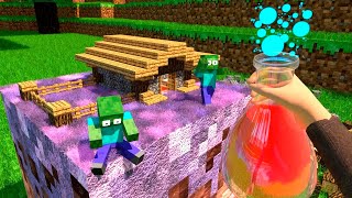 The Reducing Potion  Minecraft Animation Video Remake [upl. by Neesay643]