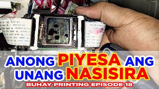 EP018  Anong mga Piyesa ang Unang Nasisira sa Tarpaulin Printer [upl. by Arotak840]