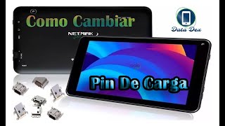 Como Cambiar de pin de carga de tablet 7 [upl. by Witte]