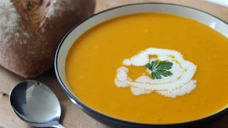 Roasted Pumpkin Soup Recipe [upl. by Nodnab]