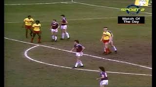 Watford v West Ham Utd 19041986 [upl. by Halette669]