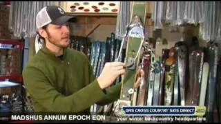 Madshus Annum  Epoch  Eon Skis Review Video by ORS Cross Country Skis Direct [upl. by Ataga]