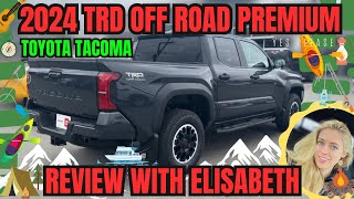 2024 Toyota Tacoma  TRD Offroad Premium Review [upl. by Killian196]