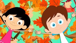 canzone dautunno  I giorni dell autunno  Canzoni per bambini  Autumn Song  Kids Tv Italiano [upl. by Yc]