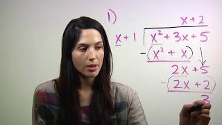 How to do Long Division with Polynomials NancyPi [upl. by Anya]