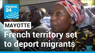 Mayotte migrant crisis French territory set to demolish slums deport migrants • FRANCE 24 [upl. by Soinski]