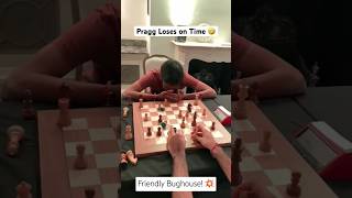 Prag vs Arjun friendly bughouse banter chess viralvideo trending shortvideo shorts time [upl. by Autum445]