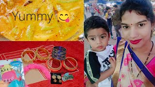 vlog 201 ପୋଟଳ କୋର୍ମା potala korma recipe mela ru kana shopping kali [upl. by Farrell]