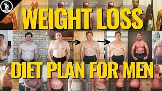 Mens Diet Plan To Lose Weight EASY and SUSTAINABLE [upl. by Calan]